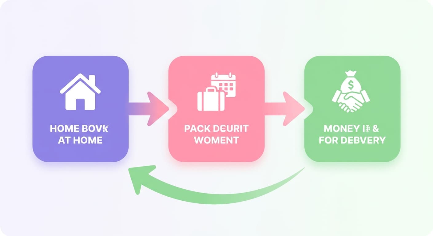 Visual explanation of what is a vacation rental for short-term rental hosts