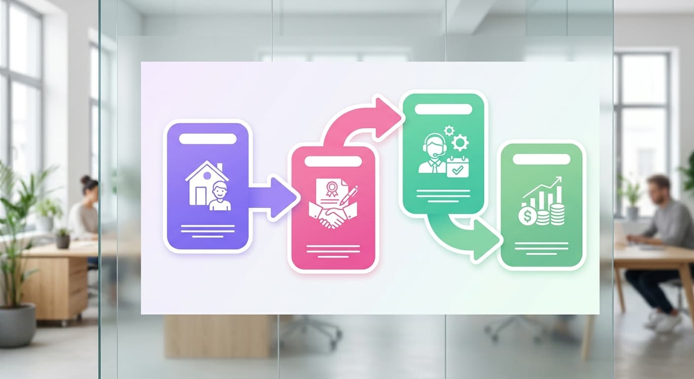 Visual explanation of what is a property management agreement for short-term rental hosts