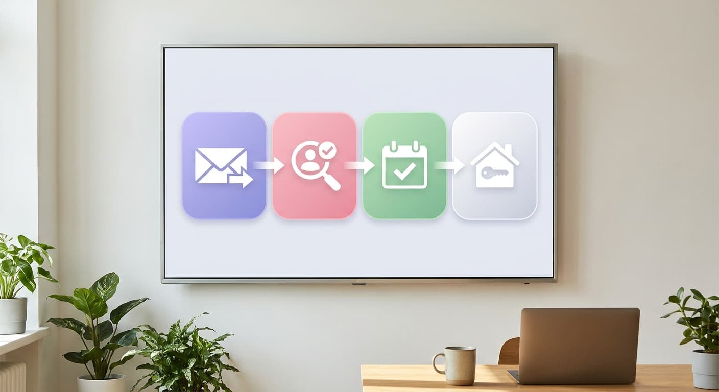 Visual explanation of what is a pre-approval on airbnb for short-term rental hosts